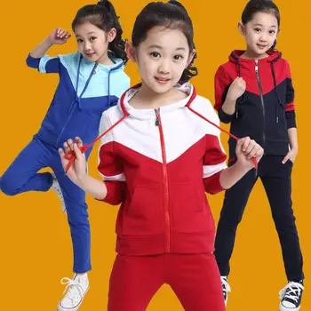 Girls Clothing Sets Hooded Coat+pants Sport Suit For Teenagers Splice Girls School Uniform Kids Tracksuit 4 6 8 10 12 Years
Girls Clothing Sets Hooded Coat+pants Sport Suit For Teenagers Splice Girls School Uniform Kids Tracksuit 4 6 8 10 12 Years