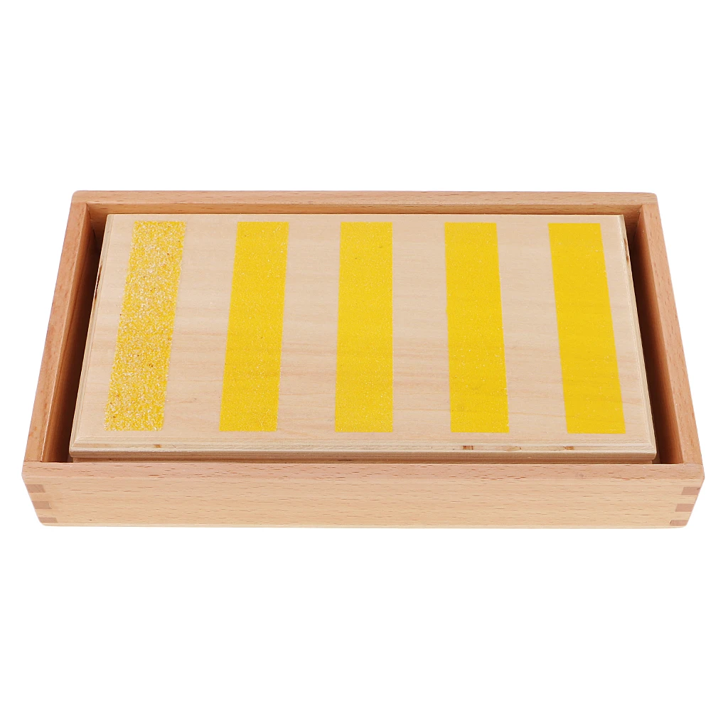 New Montessori Wooden Board Touch Rough & Smooth Sensory Material Learning Educational Toy for Kids Intelligence Development
New Montessori Wooden Board Touch Rough & Smooth Sensory Material Learning Educational Toy for Kids Intelligence Development