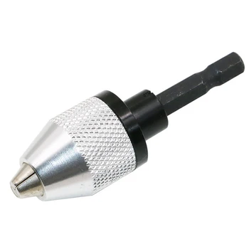 New Arrival High Quality 6mm 1/4 Keyless Drill Chuck Adapter Silver Brick Rotary Tools Drill
New Arrival High Quality 6mm 1/4 Keyless Drill Chuck Adapter Silver Brick Rotary Tools Drill