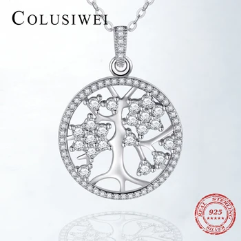 2019 New Fashion 100% Solid 925 Sterling Silver Necklace Pendant Classic Tree of Life Beautiful Jewelry For Women Wedding Chain
2019 New Fashion 100% Solid 925 Sterling Silver Necklace Pendant Classic Tree of Life Beautiful Jewelry For Women Wedding Chain