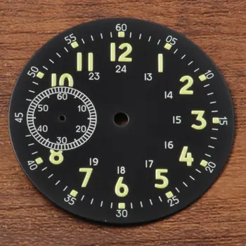 Newest Hot 39mm Black Dial Green number Watch Accessories Watches Face Round Analog fit eta 6497 ST st36 movement watches
Newest Hot 39mm Black Dial Green number Watch Accessories Watches Face Round Analog fit eta 6497 ST st36 movement watches