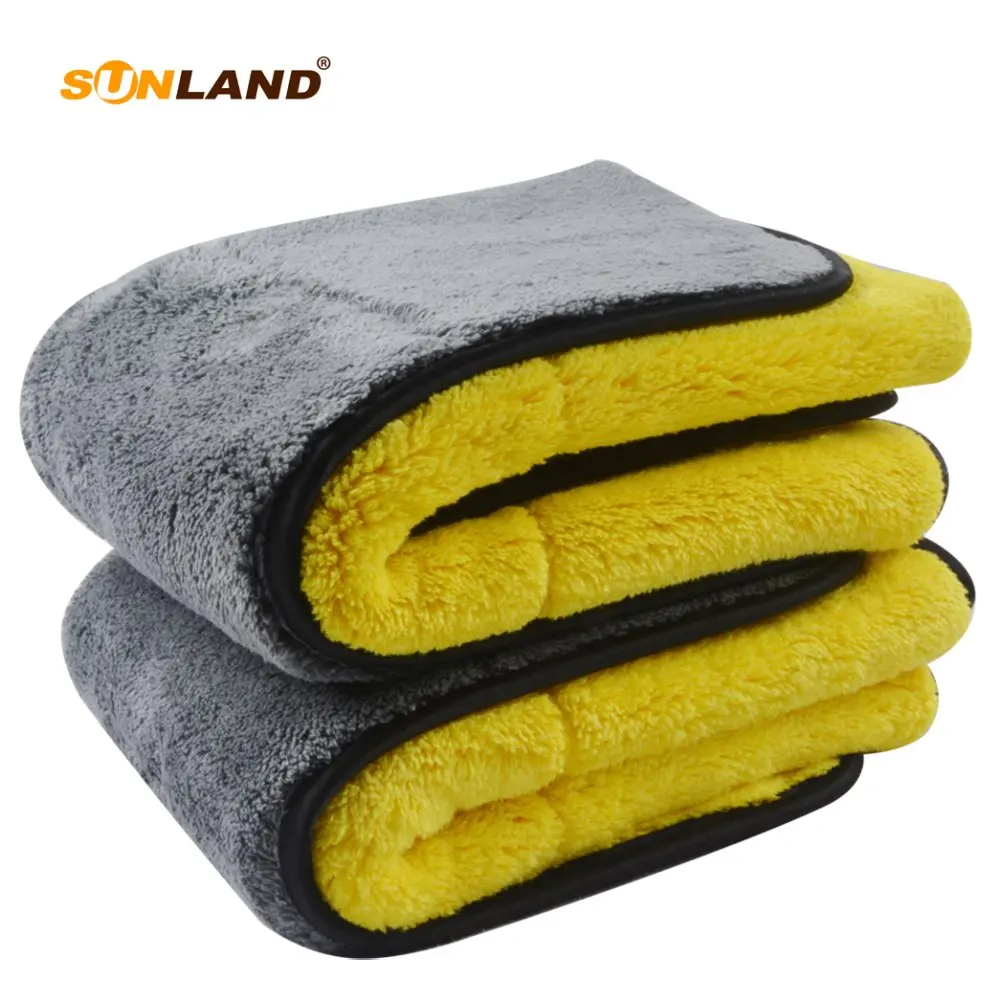 Sinland 1000gsm Plush Microfiber Car Towel Car Cleaning Dying Towel Double Side High Quality Super Absorbent 40cmx60cm 2 pack
Sinland 1000gsm Plush Microfiber Car Towel Car Cleaning Dying Towel Double Side High Quality Super Absorbent 40cmx60cm 2 pack