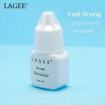 LAGEE Eyelash Extensions Glue Fast drying glue strong Adhesive Long Lasting professional Individual Eyelashes grafting 5 ml
LAGEE Eyelash Extensions Glue Fast drying glue strong Adhesive Long Lasting professional Individual Eyelashes grafting 5 ml