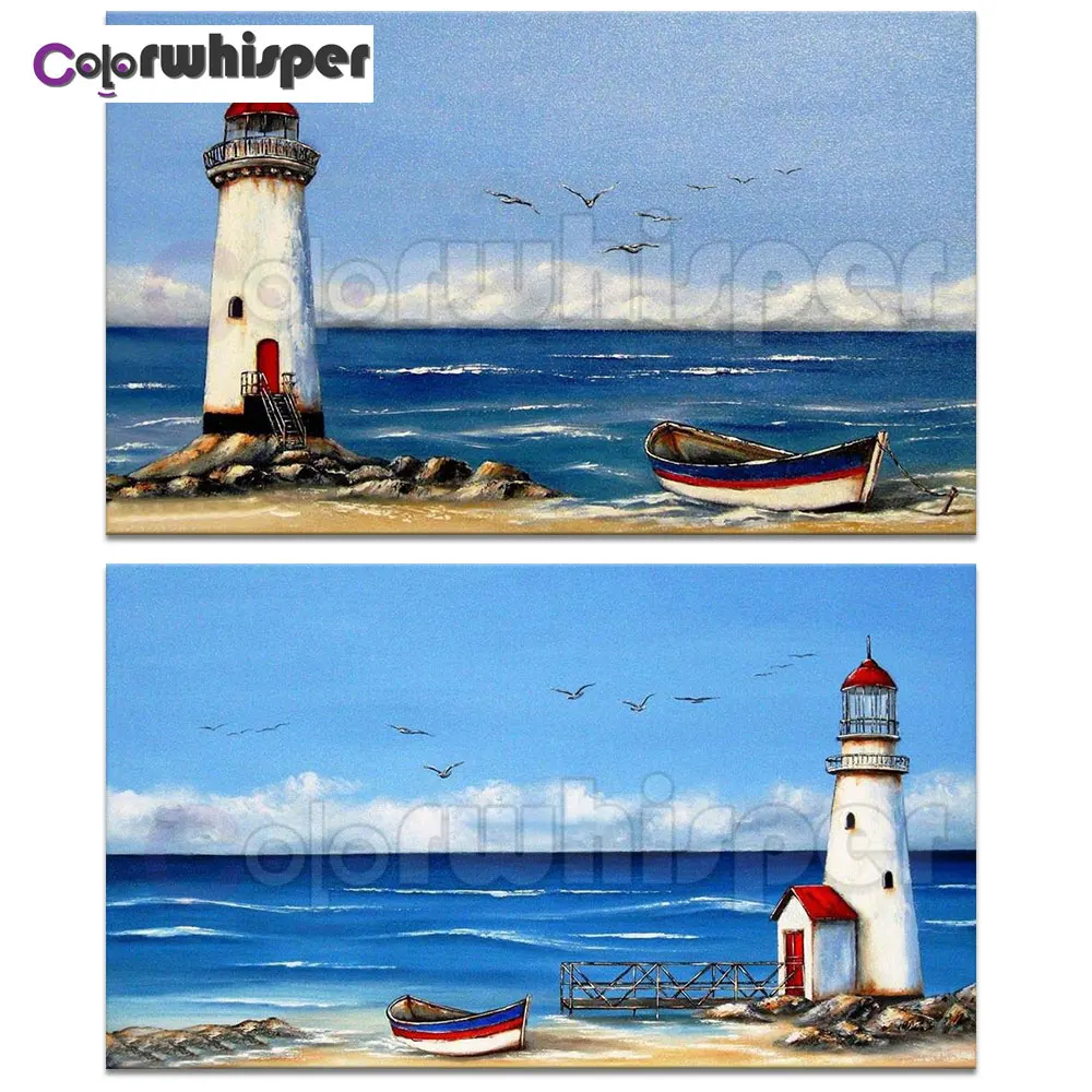 Diamond Painting Full Square/Round Daimond Painting"Seaside Ship Lighthouse Art"Mosaic Rhinestone Embroidery Decoration 292DP
Diamond Painting Full Square/Round Daimond Painting"Seaside Ship Lighthouse Art"Mosaic Rhinestone Embroidery Decoration 292DP