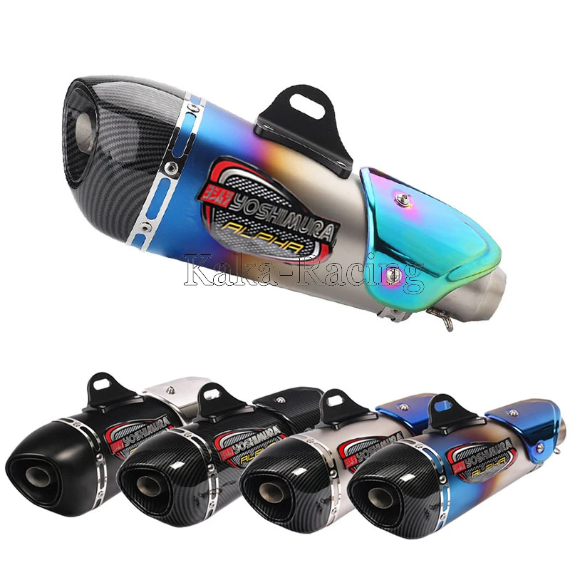 ID: 51MM Universal Motorcycle Exhaust Muffler Pipe Yoshimura exhaust escape moto Scooter For Yamaha Honda KTM SUZUKI Kawasaki
ID: 51MM Universal Motorcycle Exhaust Muffler Pipe Yoshimura exhaust escape moto Scooter For Yamaha Honda KTM SUZUKI Kawasaki