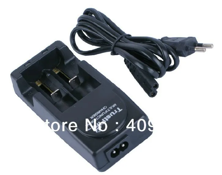 

Trustfire TR-001 Black Charger For All 18650/14500/16340/CR123A/10440 3.7V Lithium Rechargeable Battery US/EU Plug Free Shipping