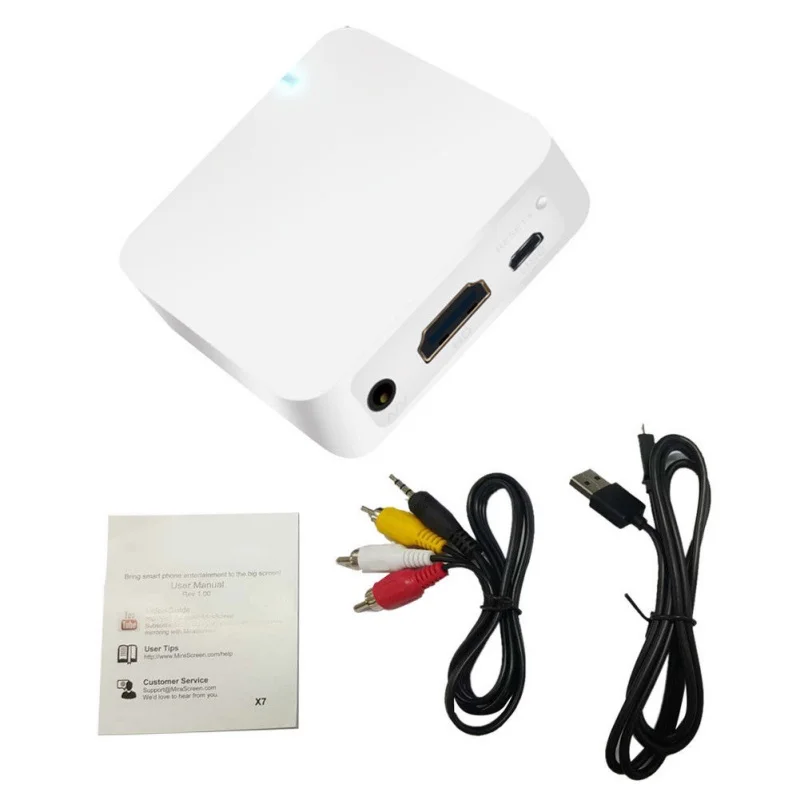 New MiraScreen Car WiFi Display Dongle WiFi Mirror Box Airplay Miracast DLNA GPS Navigation Car for iOS Android Phone TV
New MiraScreen Car WiFi Display Dongle WiFi Mirror Box Airplay Miracast DLNA GPS Navigation Car for iOS Android Phone TV