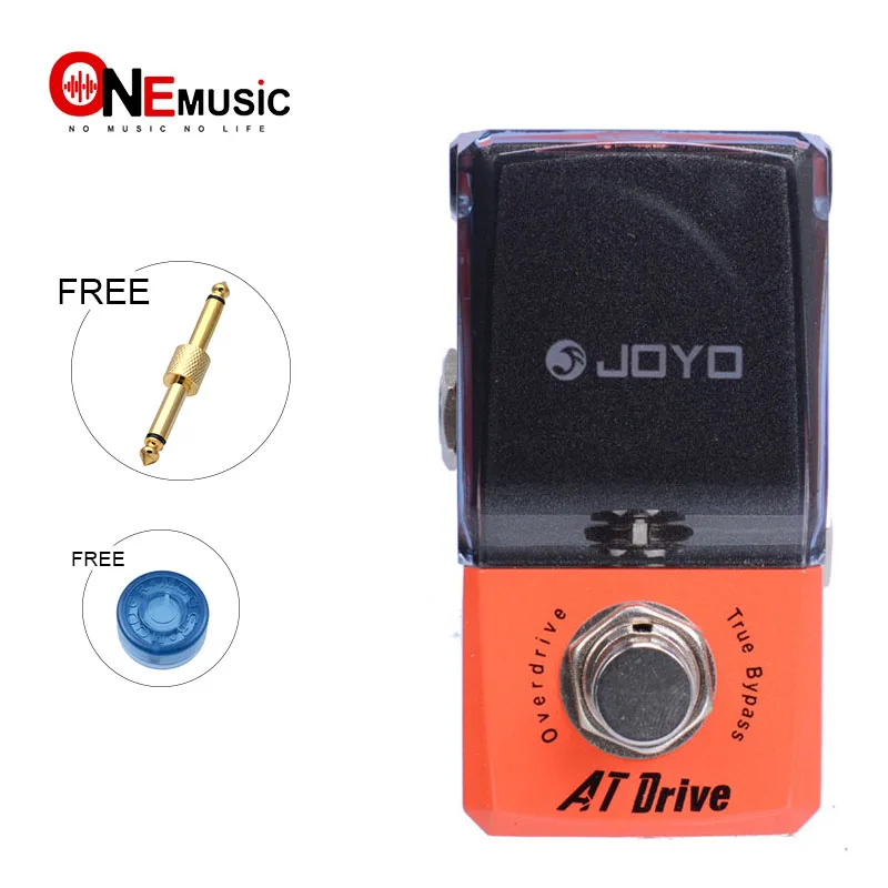 

New Joyo AT Drive Overdrive JF-305 New Ironman Mini Series with Effect Pedal connector And Mooer guitar Knob