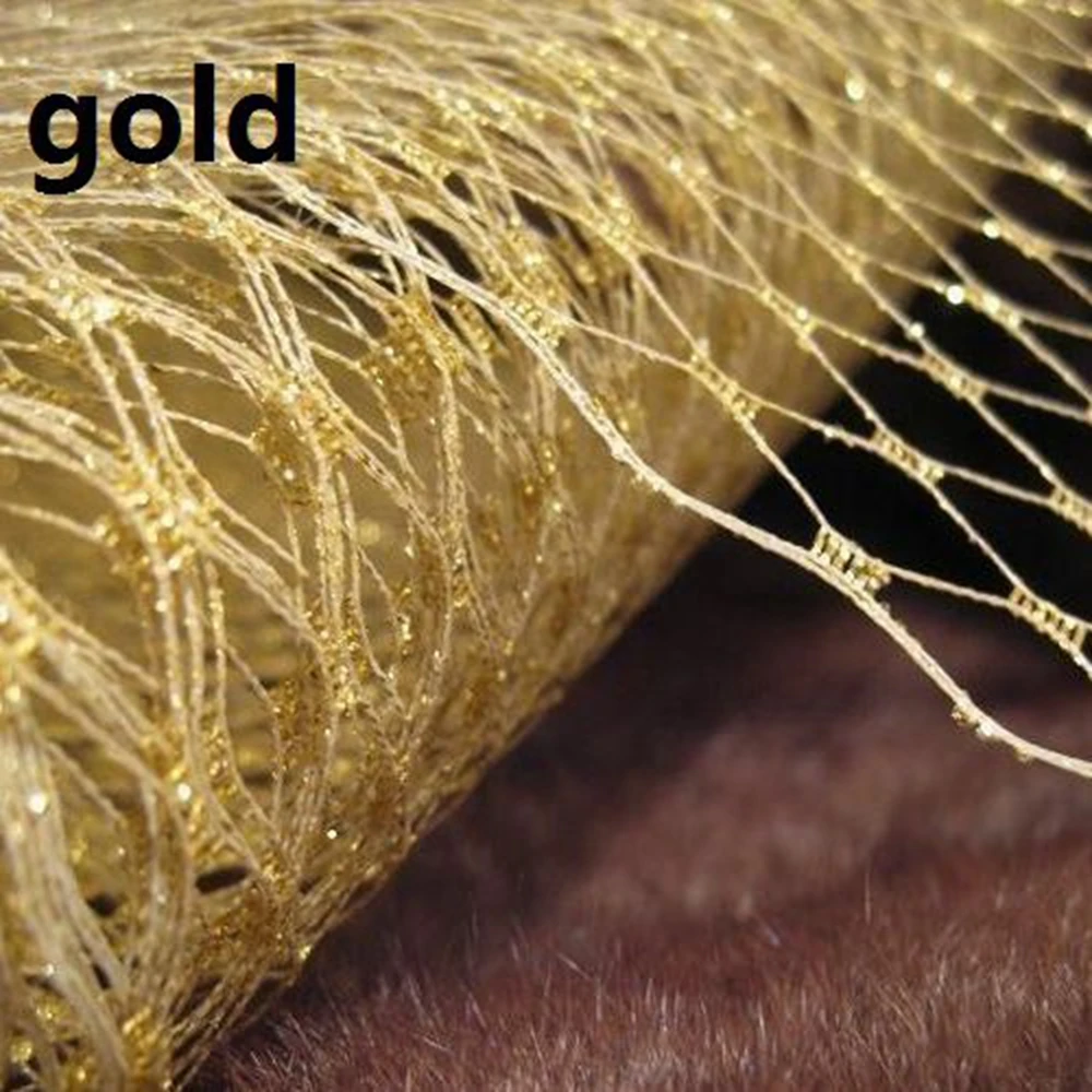 9"(23cm) Gold Birdcage Veil Netting for Wedding Party Hat Fascinator DIY Hair Accessories 10yard/lot B089
9"(23cm) Gold Birdcage Veil Netting for Wedding Party Hat Fascinator DIY Hair Accessories 10yard/lot B089