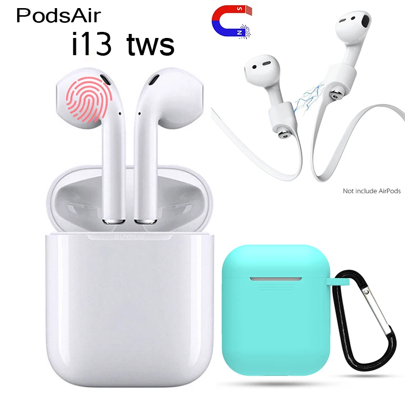 PodsAir i13 tws wireles Bluetooth 5.0 touch headset Subwoofer mic pk i10tws i12tws XY pods i18 lithium battery
PodsAir i13 tws wireles Bluetooth 5.0 touch headset Subwoofer mic pk i10tws i12tws XY pods i18 lithium battery