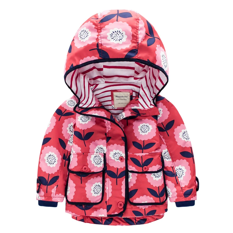 New girls' jackets Europe and America children's children's baby loose casual hooded windbreaker jacket
New girls' jackets Europe and America children's children's baby loose casual hooded windbreaker jacket