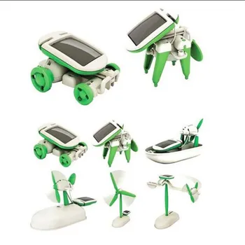 Children's hands-on educational toys solar energy Six-in-one DIY hands-on assembly intellectual development assembled toys
Children's hands-on educational toys solar energy Six-in-one DIY hands-on assembly intellectual development assembled toys