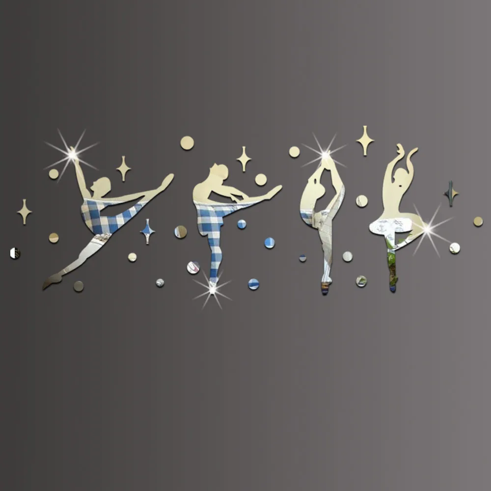 34pcs/set Ballet Dancing Girls 3D Wall Mirror Sticker For Livingroom Background Removable PS DIY Decor Decal Adhesive Art Mural
34pcs/set Ballet Dancing Girls 3D Wall Mirror Sticker For Livingroom Background Removable PS DIY Decor Decal Adhesive Art Mural