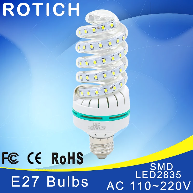 

High quality Led Corn Bulb E27 SMD2835 5W 7W 9W Home Lighting Led Lamp E27 Energy Saving Led Corn Light Lamp 12W 18W 24W 220V