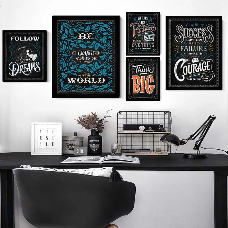 Nordic Poster Motivational Inspiring Quote Black Base Wall Pictures Silk Cloth Fabric Wall Art Print For Living Room Classroom
Nordic Poster Motivational Inspiring Quote Black Base Wall Pictures Silk Cloth Fabric Wall Art Print For Living Room Classroom