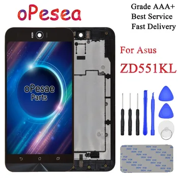 oPesea 5.5'' For Asus Zenfone Selfie ZD551KL Z00UD LCD Display Panel Touch Screen Digitizer Glass Sensor Assembly With Frame
oPesea 5.5'' For Asus Zenfone Selfie ZD551KL Z00UD LCD Display Panel Touch Screen Digitizer Glass Sensor Assembly With Frame
