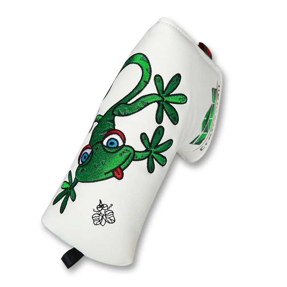 Craftsman Golf Putter Cover Blade Club Headcover Ping-type Magnetic Closure House lizard Embroidery
Craftsman Golf Putter Cover Blade Club Headcover Ping-type Magnetic Closure House lizard Embroidery