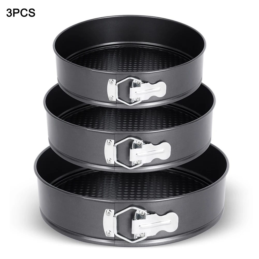 4 Style Round Cake Tin Set Non-Stick Spring Form Loose Base Baking Pan Tray Metal Home Oven Tray Baking Dish BakewareTools
4 Style Round Cake Tin Set Non-Stick Spring Form Loose Base Baking Pan Tray Metal Home Oven Tray Baking Dish BakewareTools
