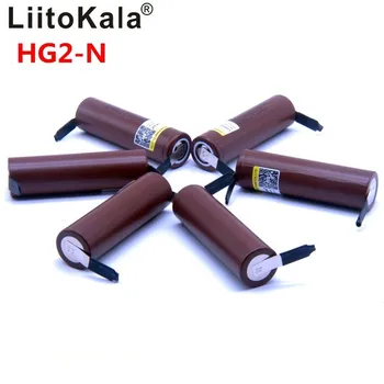 2020 20PCS/Lot Liitokala HG2 18650 3000 mAh battery 18650HG2 3.6V discharge 30A, dedicated HG2 batteries + DIY Nickel
2020 20PCS/Lot Liitokala HG2 18650 3000 mAh battery 18650HG2 3.6V discharge 30A, dedicated HG2 batteries + DIY Nickel