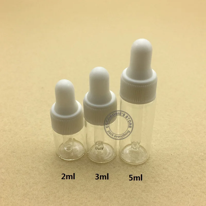 (100pieces/lot) 2ml 3ml 5ml Clear Glass Dropper bottle Mini Sample Glass essential Oil bottle with glass hose Glass vials
(100pieces/lot) 2ml 3ml 5ml Clear Glass Dropper bottle Mini Sample Glass essential Oil bottle with glass hose Glass vials