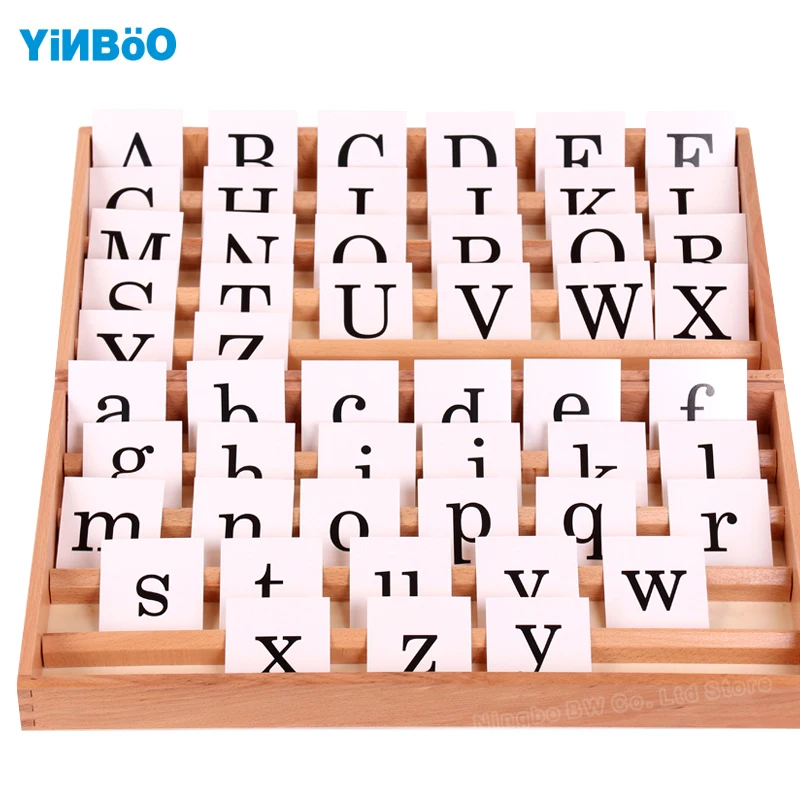 Montessori Educational Wooden Toys For Children Cursive Moveable Alphabets with Box for Early Childhood Education Preschool
Montessori Educational Wooden Toys For Children Cursive Moveable Alphabets with Box for Early Childhood Education Preschool