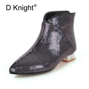 2019 Women Ankle Boots Sexy Pointed Toe Chelsea Boots For Women Bling Sequined Cloth Short Motorcycle Boots Plus Size 32-43 Gold
2019 Women Ankle Boots Sexy Pointed Toe Chelsea Boots For Women Bling Sequined Cloth Short Motorcycle Boots Plus Size 32-43 Gold