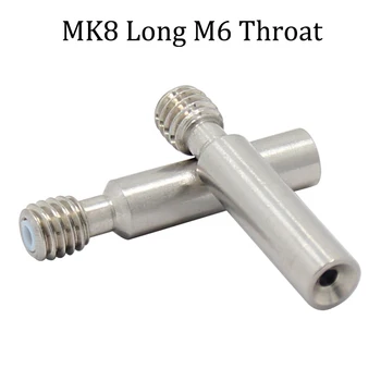 2pcs MK8 Long M6 Throat with Teflon Tube 6*30mm Stainless Steel Thread Feeding Part 1.75mm Filament 3D Printers Parts
2pcs MK8 Long M6 Throat with Teflon Tube 6*30mm Stainless Steel Thread Feeding Part 1.75mm Filament 3D Printers Parts