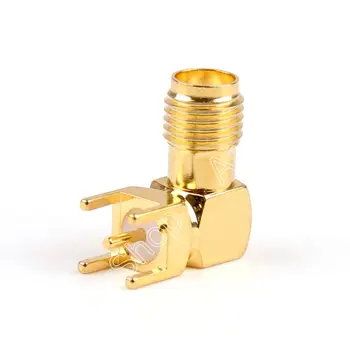 Areyourshop SMA Female Connector Gold-Plated Solder PCB Mount RF Connector 14.5mm Straight Right Ang
Areyourshop SMA Female Connector Gold-Plated Solder PCB Mount RF Connector 14.5mm Straight Right Ang