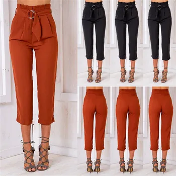New Fashion Womens Ladies Summer High Waist Slim Skinny Sheath Pencil Pants High Waist Solid Casual Calf-Length Pants Solid
New Fashion Womens Ladies Summer High Waist Slim Skinny Sheath Pencil Pants High Waist Solid Casual Calf-Length Pants Solid