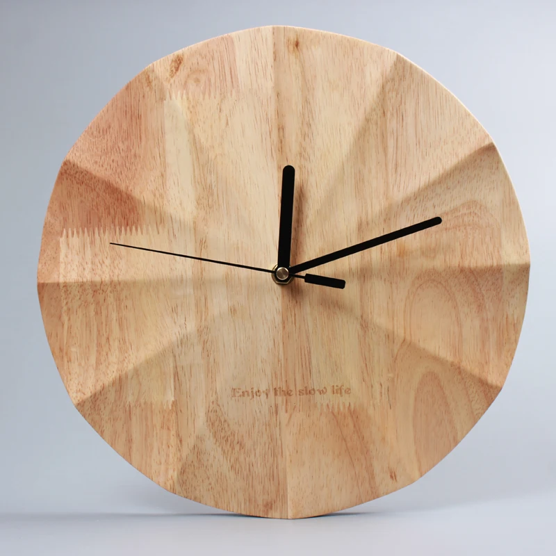 12 Inch Nordic Modern&Minimalist Round Wooden Wall Clock Creative Fashion Hanging Clock Bedroom Silent Movement Metal Pointer
12 Inch Nordic Modern&Minimalist Round Wooden Wall Clock Creative Fashion Hanging Clock Bedroom Silent Movement Metal Pointer