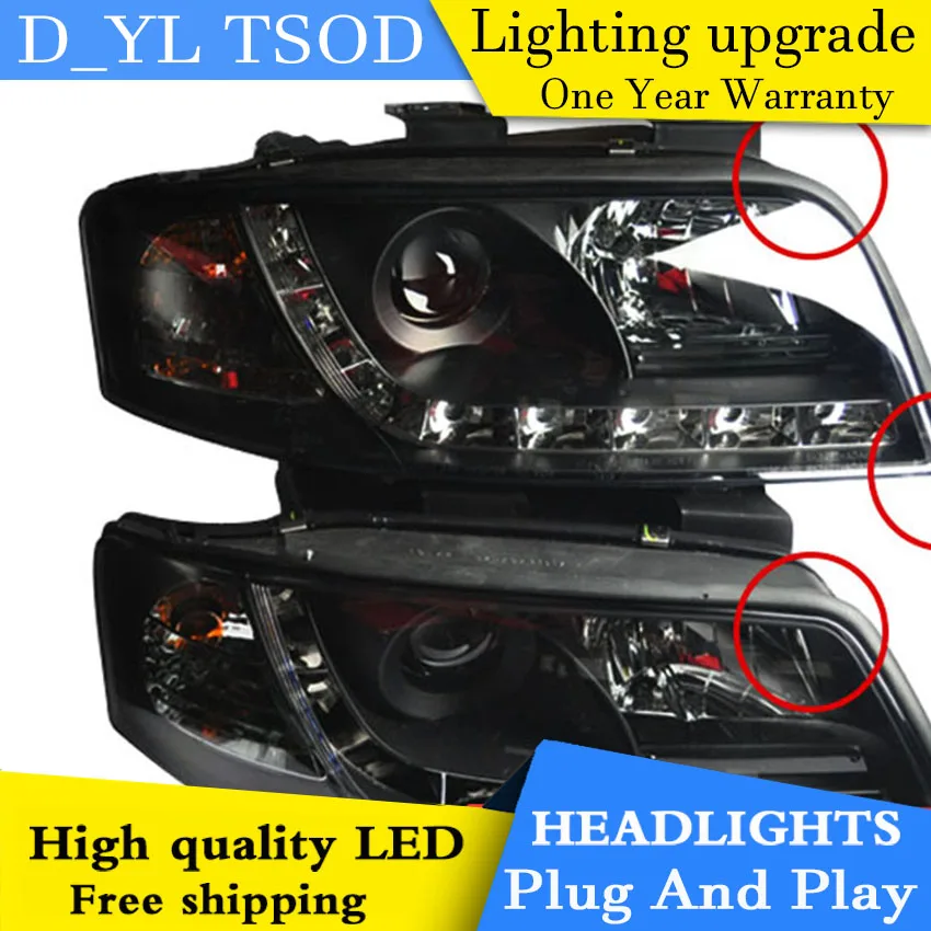 D_YL Car Styling for Audi A6 Headlights 1999-2004 for Audi A6 LED Headlight DRL Lens Double Beam H7 HID Xenon bi xenon lens
D_YL Car Styling for Audi A6 Headlights 1999-2004 for Audi A6 LED Headlight DRL Lens Double Beam H7 HID Xenon bi xenon lens