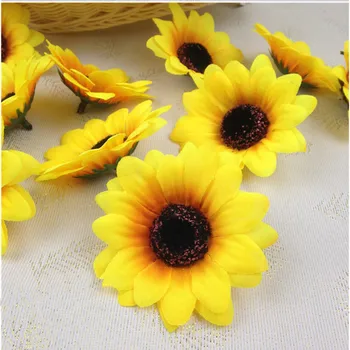 6.5cm 100pcs artificial sunflower flower head home garden festival decroation diy hair accessories
6.5cm 100pcs artificial sunflower flower head home garden festival decroation diy hair accessories