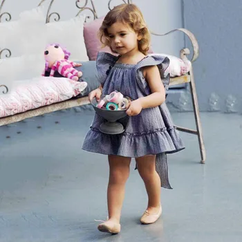 Baby Girl Summer Sweet Sleevless Dress Patchwork Dress Plaid Bowknot Sundress Clothes Outfits Newborn Dresses for girls kids A1
Baby Girl Summer Sweet Sleevless Dress Patchwork Dress Plaid Bowknot Sundress Clothes Outfits Newborn Dresses for girls kids A1