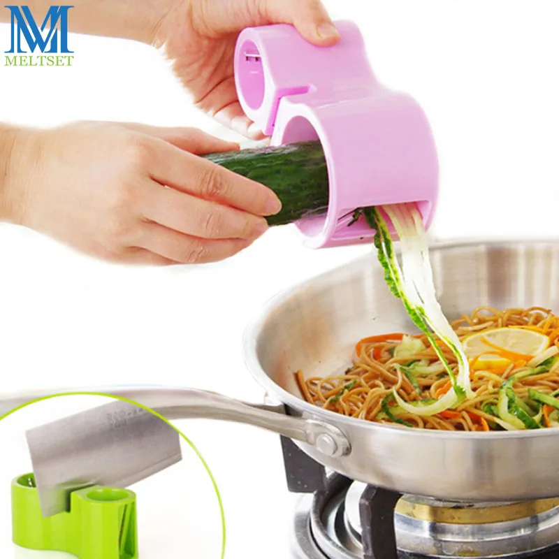 1PC Vegetable Spiral Cutter Knife Sharpener Multifunction Pasta Noodle Cutter Spaghetti Maker Julienne Peeler Carrot Grater
1PC Vegetable Spiral Cutter Knife Sharpener Multifunction Pasta Noodle Cutter Spaghetti Maker Julienne Peeler Carrot Grater