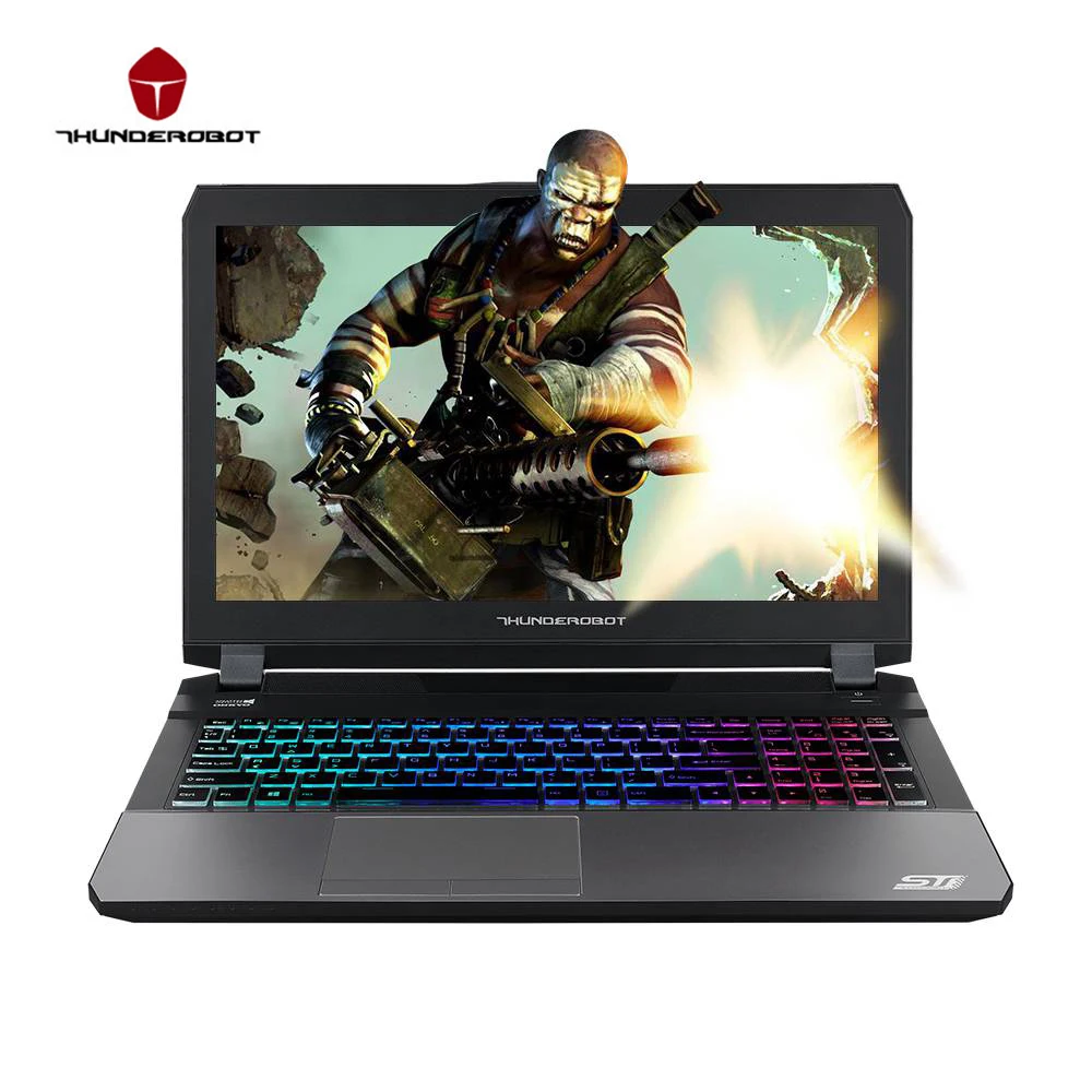 Thunderobot ST-Pro Игровые ноутбуки 15.6 "IPS FHD 1920*1080 PC Планшеты gtx1060 Intel Core i7 7700hq Процессор 16