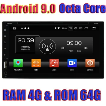 WANUSUAL Android 9.0 Car Head Unit Player PC System Unit For Universal GPS Navigation Radio Doble Din in Teyp Automotive NO DVD
WANUSUAL Android 9.0 Car Head Unit Player PC System Unit For Universal GPS Navigation Radio Doble Din in Teyp Automotive NO DVD