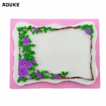 Retro Flower Rattan Picture Frame Cake Decoration Mold Chocolate Silicone Mould Biscuits Pastry Molds DIY Cake Fondant Tools
Retro Flower Rattan Picture Frame Cake Decoration Mold Chocolate Silicone Mould Biscuits Pastry Molds DIY Cake Fondant Tools