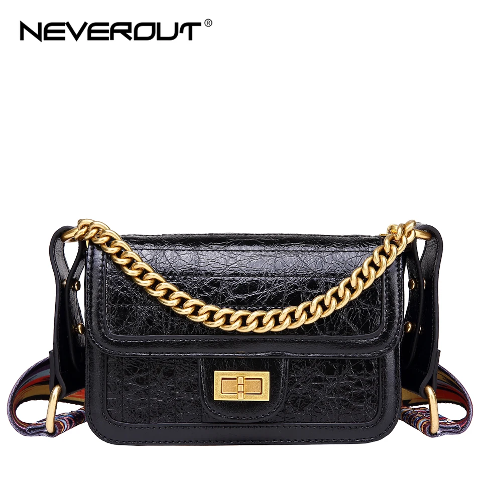 NEVEROUT Women's Crossbody Shoulder Bags Oil Wax Handbag Leather Flap Purse Clutch Twist Lock Bags with Wide Shoulder Strap
NEVEROUT Women's Crossbody Shoulder Bags Oil Wax Handbag Leather Flap Purse Clutch Twist Lock Bags with Wide Shoulder Strap