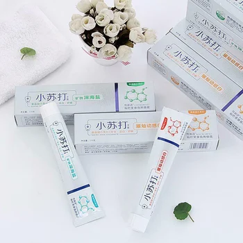 Super Baking Soda Toothpaste Whitening Stain Remover 110g Intensive for Brushing Teeth
Super Baking Soda Toothpaste Whitening Stain Remover 110g Intensive for Brushing Teeth