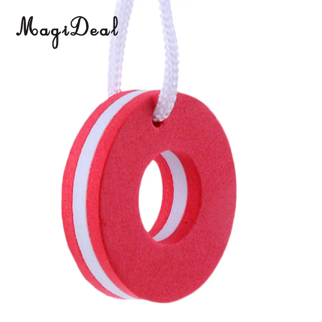 MagiDeal Boat Floating Key Chain Storage Keychain Marine Keys Holder- Red Buoy Shaped