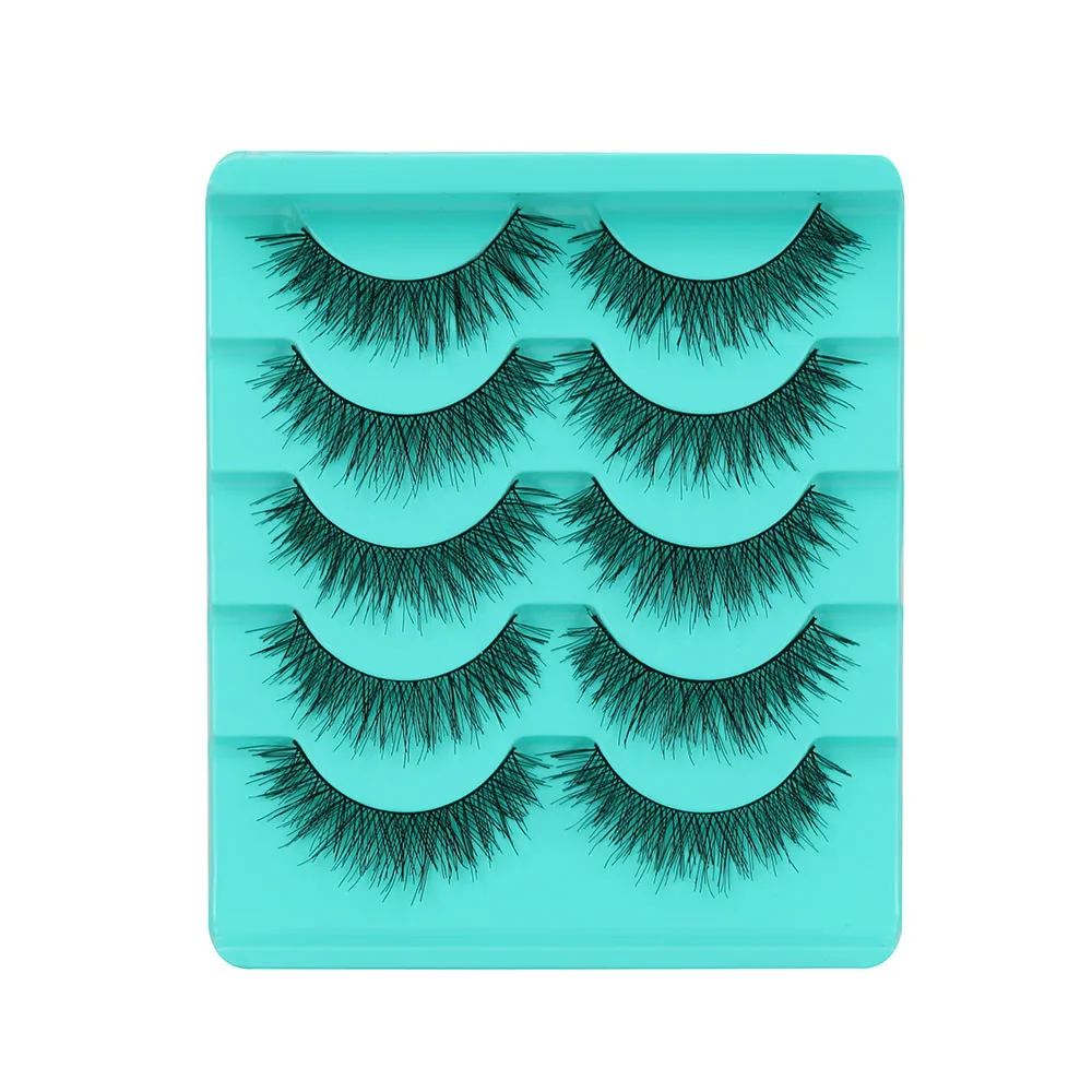 6Pairs individual mink lashes 3D eyelashes natural long invisible thin band stage lashes curl soft extensions circle rose box
6Pairs individual mink lashes 3D eyelashes natural long invisible thin band stage lashes curl soft extensions circle rose box