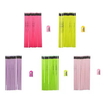 Novelty 12pcs Graphite Scented Pencils HB Students School Supplies Drawing Toys With Eraser Head
Novelty 12pcs Graphite Scented Pencils HB Students School Supplies Drawing Toys With Eraser Head