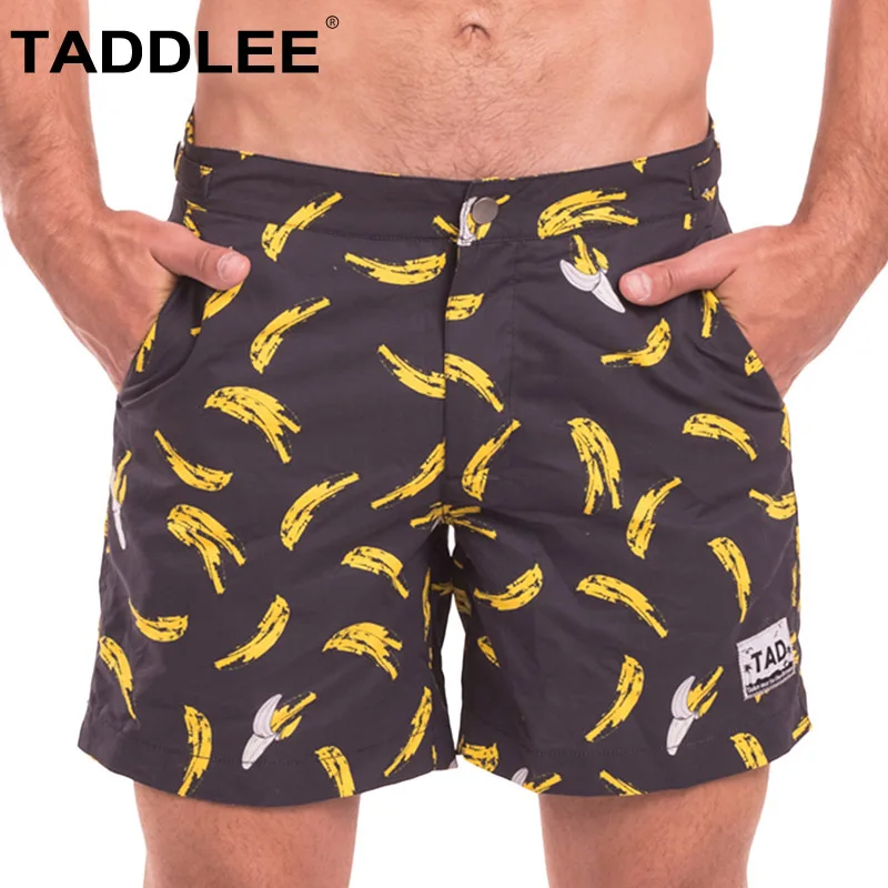 

Taddlee brand Men's Swimwear Swimsuits Swim Boxer Trunks Surf Beach Board Shorts Quick Drying Bermuda Men Bottoms Boardshorts