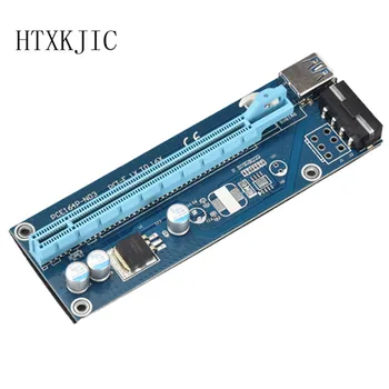 2017 New 60cm PCI Express Riser Card PCI-E 1x to 16x extender with USB 3.0 data Cable+SATA to 4Pin IDE Molex Power Supply
2017 New 60cm PCI Express Riser Card PCI-E 1x to 16x extender with USB 3.0 data Cable+SATA to 4Pin IDE Molex Power Supply