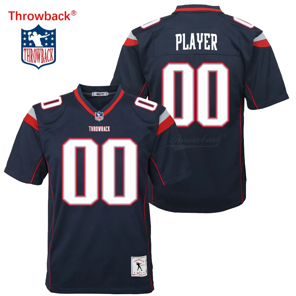 Throwback Jersey Men's New England American Football Jersey Customize Any Number Name Black Red Free Shipping Wholesale
Throwback Jersey Men's New England American Football Jersey Customize Any Number Name Black Red Free Shipping Wholesale