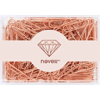 Rose gold 200pcs/28mm 70pcs/50mm rose gold paperclips metal paper clip promotion price on big sale now
Rose gold 200pcs/28mm 70pcs/50mm rose gold paperclips metal paper clip promotion price on big sale now