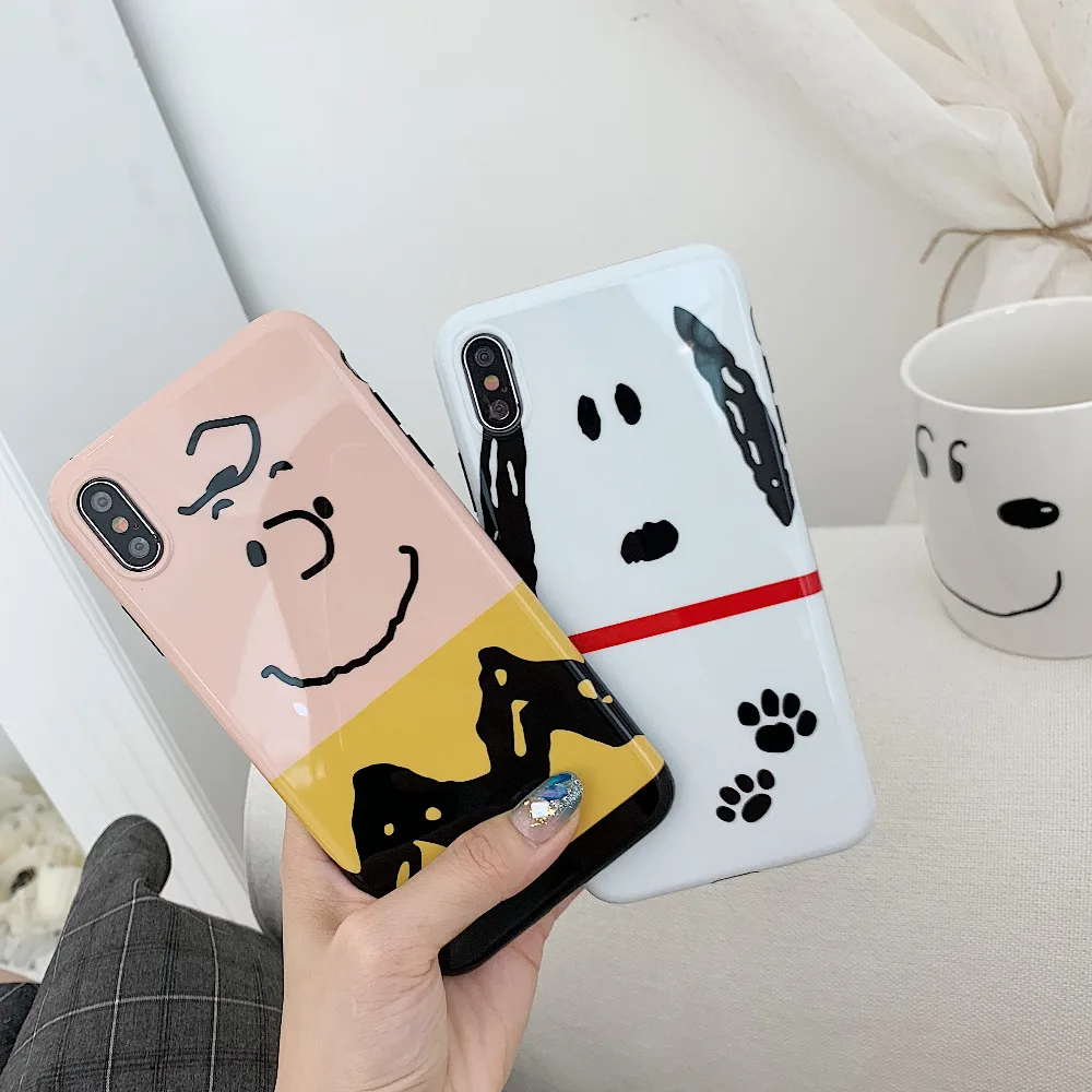Maosenguoji funny cute cartoon dog Charlie Brown Fashion soft Mobile Phone Case for iphone 6 6s 7 8 plus X 10 XR XS MAX cover
Maosenguoji funny cute cartoon dog Charlie Brown Fashion soft Mobile Phone Case for iphone 6 6s 7 8 plus X 10 XR XS MAX cover