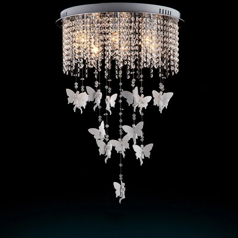 Modern LED crystal Chandeliers lights living room Continental restaurant lighting bedroom Butterfly Chandeliers lamps
Modern LED crystal Chandeliers lights living room Continental restaurant lighting bedroom Butterfly Chandeliers lamps