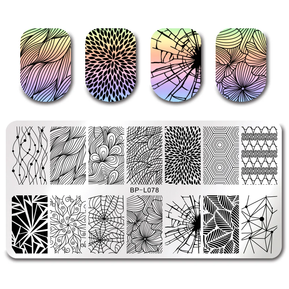 BORN PRETTY Rectangle Stamping Template Summer Fruit Leaf Floral Tribe Plant Nail Art Image Plate Stamping Polish
BORN PRETTY Rectangle Stamping Template Summer Fruit Leaf Floral Tribe Plant Nail Art Image Plate Stamping Polish