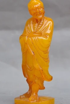 Old Chinese Tianhuang Shoushan Stone Hand-Carved Dharma Buddha Statue Seal Stamp
Old Chinese Tianhuang Shoushan Stone Hand-Carved Dharma Buddha Statue Seal Stamp